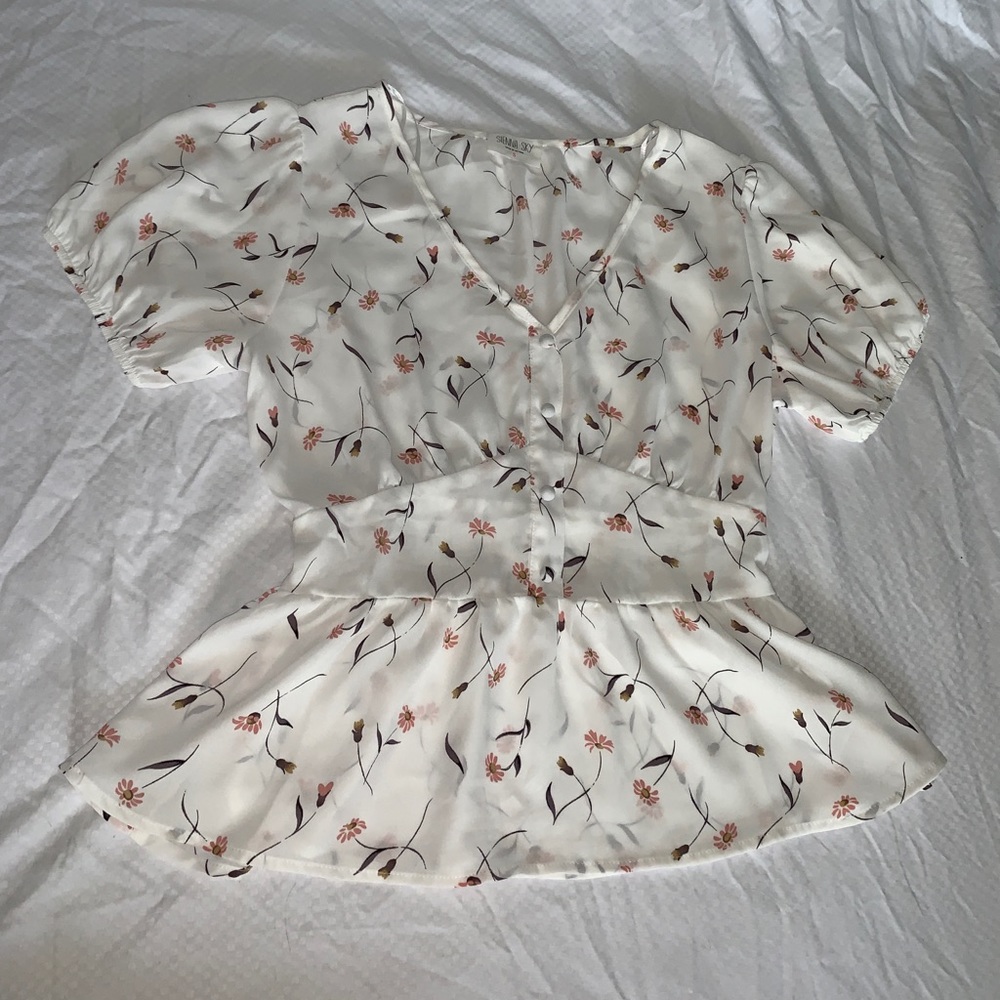 Floral blouse